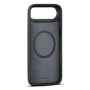Woolnut Leder Case für iPhone Air - Schwarz