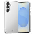 Die transparente Handytasche für das Samsung Galaxy S26 bietet optimalen Schutz, ohne das elegante Design des Geräts zu verdecken. Sie passt perfekt und ermöglicht einen leichten Zugriff auf alle Funktionen und Anschlüsse. Ideal für alle, die Stil und Sicherheit kombinieren möchten.
