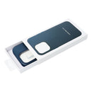 Schützen Sie Ihr iPhone 12 Pro Max stilvoll mit einem Leder MagSafe Case. Dieses hochwertige, marineblaue Lederetui passt nahtlos und bietet nicht nur Schutz vor Stößen und Kratzern, sondern auch die Funktionalität der MagSafe-Technologie für ein müheloses kabelloses Laden. Genießen Sie gleichzeitig das luxuriöse Gefühl und das elegante Design.