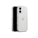 MagEasy iPhone 17 MagSafe Clear Case - weißer Magsafe-Ring