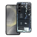Optimalen Schutz & Stil für Ihr Samsung Galaxy S24: Entdecken Sie die TECH Hülle mit innovativem Design, das das Innere nachahmt. Gehärtetes Glas auf der Rückseite sorgt für robuste Eleganz. Perfekter Kameraprotektor und erhöhter Rand bieten Sicherheit gegen Stürze.
