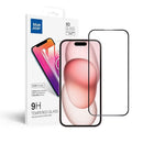 Sichern Sie Ihr Apple iPhone 15 mit dem hochwertigen 5D Panzerglas in Schwarz von Blue Star. Diese robuste Schutzfolie bietet zuverlässigen Schutz vor Kratzern und Stößen und erhält die ursprüngliche Touchscreen-Empfindlichkeit. Das 0,3mm dicke, gehärtete Glas bedeckt die gesamte Bildschirmfläche und die oleophobe Beschichtung hält Fingerabdrücke fern. Einfache Montage für langanhaltenden Schutz Ihres Smartphones.