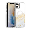 Schutzhülle für das Apple iPhone 11 in Weiß: Diese elegante Hülle kombiniert stilvolles Design mit optimalem Schutz. Der transparente Rahmen und die glitzernden Akzente verleihen deinem Gerät eine moderne Note, während es vor Kratzern und Stößen geschützt bleibt. Ideal für den täglichen Gebrauch!