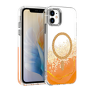 Die orangefarbene Schutzhülle für das Apple iPhone 11 kombiniert stilvolles Design mit perfektem Schutz. Mit einem ansprechenden Look und verkehrssicheren Materialien bietet sie sowohl Ästhetik als auch Funktionalität. Ideal für alle, die ihr Smartphone schick und sicher verpacken möchten.
