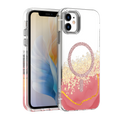 Schutzhülle für das Apple iPhone 11 in einem eleganten Rosa-Ton mit glitzernden Akzenten. Perfekt, um Ihr Smartphone stilvoll zu schützen und gleichzeitig einen Hauch von Glamour zu verleihen. Robust und funktional, ideal für den täglichen Gebrauch.