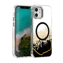 Schützen Sie Ihr Apple iPhone 12 Pro / 12 mit der stylischen Epoxy Mag-Serie Cover! Diese transparente Hülle beeindruckt durch eine luxuriöse Epoxid-Schicht und integriertem MagSafe-System für einfaches Laden. Optimaler Schutz und elegantes Design in einem!