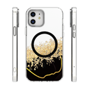 Schützen Sie Ihr Apple iPhone 12 Pro / 12 mit der stylischen Epoxy Mag-Serie Cover! Diese transparente Hülle beeindruckt durch eine luxuriöse Epoxid-Schicht und integriertem MagSafe-System für einfaches Laden. Optimaler Schutz und elegantes Design in einem!