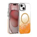 Diese stylische orange Schutzhülle für das Apple iPhone 13 und iPhone 14 kombiniert modernen Schutz mit einem eleganten Design. Sie bietet nicht nur zuverlässigen Schutz vor Stößen und Kratzern, sondern setzt auch einen modischen Akzent dank der ansprechenden Farbgebung und glitzernden Details. Perfekt für alle, die ihr Gerät stilvoll und sicher zugleich präsentieren möchten.