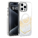 Die elegante Schutzhülle für das Apple iPhone 15 Pro in Weiß vereint Stil und Funktionalität. Mit einem funkelnden Design und passgenauer Form bietet sie optimalen Schutz vor Stößen und Kratzern, während sie gleichzeitig das moderne Aussehen des Geräts unterstreicht. Ideal für den modebewussten Nutzer!