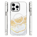 Die elegante Schutzhülle für das Apple iPhone 15 Pro in Weiß vereint Stil und Funktionalität. Mit einem funkelnden Design und passgenauer Form bietet sie optimalen Schutz vor Stößen und Kratzern, während sie gleichzeitig das moderne Aussehen des Geräts unterstreicht. Ideal für den modebewussten Nutzer!