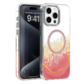 Stylische Schutzhülle für das Apple iPhone 14 Pro in ansprechendem Rosa mit glitzernden Akzenten. Diese Hülle bietet nicht nur Schutz, sondern auch einen modernen Look, der zu jedem Outfit passt. Perfekt für alle, die ihr Smartphone sicher und gleichzeitig schick präsentieren möchten.