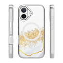 Schutzhülle für das Apple iPhone 16 in Weiß: Diese stylische Hülle kombiniert elegantes Design mit optimalem Schutz. Das schimmernde, glitzernde Element macht sie zu einem echten Hingucker, während die robuste Bauweise Ihr Gerät vor Stößen und Kratzern schützt. Ein perfektes Accessoire für jeden iPhone-Nutzer!
