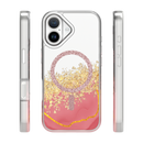 Die rosafarbene Schutzhülle für das Apple iPhone 16 vereint Stil und Sicherheit. Mit einem funkelnden Design und einer robusten Konstruktion schützt sie dein Smartphone vor Stößen und Kratzern, während sie gleichzeitig einen modischen Akzent setzt. Optimal für alle, die ihr iPhone schick und sicher präsentieren möchten.