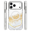Diese elegante Schutzhülle für das Apple iPhone 17 Pro in Weiß kombiniert stilvolles Design mit optimalem Schutz. Sie bietet einen robusten Rahmen und eine klare Rückseite mit glitzernden Akzenten, die deinem Smartphone einen besonderen Look verleihen, während es vor Stößen und Kratzern geschützt bleibt. Perfekt für alle, die Funktionalität und Ästhetik schätzen!