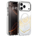 Die elegante Schutzhülle für das Apple iPhone 17 Pro Max in Weiß kombiniert Stil und Funktionalität. Mit ihrem transparenten Design und goldenen Akzenten bietet sie optimalen Schutz, während das iPhone gleichzeitig gut zur Geltung kommt. Ideal für alle, die ihr Gerät sicher und schick zugleich halten möchten.