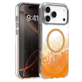 Elegant und schützend: Diese orange Schutzhülle für das Apple iPhone 17 Pro Max vereint Stil und Funktionalität. Der klare Rücken mit glitzerndem Detail sorgt für einen modernen Look, während die robuste Struktur Ihr Gerät vor Stößen und Kratzern schützt. Ideal für alle, die ihr iPhone mit einem Hauch von Farbe und Glamour aufwerten möchten!