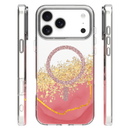 Die Schutzhülle für das Apple iPhone 17 Pro in Rosa vereint Stil und Funktionalität. Mit ihrem eleganten Design, das schimmernde Akzente setzt, schützt sie das Smartphone vor Stößen und Kratzern. Ideal für modebewusste Nutzer, die ihrem Gerät eine persönliche Note verleihen möchten.
