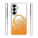 Die orangene Schutzhülle für das Apple iPhone 17 Pro vereint stilvolles Design mit optimalem Schutz. Mit ihrem transparenten Material und glamourösen Akzenten bietet sie nicht nur Sicherheit, sondern auch einen modernen Look für dein Smartphone. Ideal für Trendsetter!