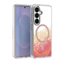 Schützen Sie Ihr **Samsung Galaxy S26** stilvoll mit der Epoxy Mag-Series Hülle. Diese transparente Hülle beeindruckt durch eine einzigartige Epoxid-Schicht und integriertes MagSafe-System für einfaches Laden. Schlank, robust und elegant – perfekt für unterwegs!