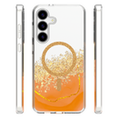Die orangene Schutzhülle für das Apple iPhone 17 Pro vereint stilvolles Design mit optimalem Schutz. Mit ihrem transparenten Material und glamourösen Akzenten bietet sie nicht nur Sicherheit, sondern auch einen modernen Look für dein Smartphone. Ideal für Trendsetter!