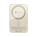 Die Forcell F-Energy SuperSlim F5K8 Powerbank bietet eine schlanke und elegante Lösung mit 5000 mAh Kapazität. Sie ist kompatibel mit MagSafe und ermöglicht schnelles Laden durch QC4.0 und PD3.0. Mit einer Leistung von bis zu 15W ist sie ideal für iPhone, AirPods und Apple Watch. Die Titanium Sand-Farbe verleiht ihr einen modernen Look.