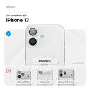 Elago MagSafe Silikon Case für iPhone 17 - Schwarz