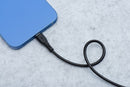 Kabel USB C an USB C blau Star 3A 60W ECO 2 m PJ73-14-3 schwarz