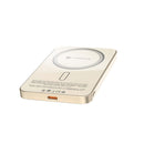 Die Forcell F-Energy SuperSlim F5K8 Powerbank bietet eine schlanke und elegante Lösung mit 5000 mAh Kapazität. Sie ist kompatibel mit MagSafe und ermöglicht schnelles Laden durch QC4.0 und PD3.0. Mit einer Leistung von bis zu 15W ist sie ideal für iPhone, AirPods und Apple Watch. Die Titanium Sand-Farbe verleiht ihr einen modernen Look.