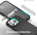Elago MAGNETIC SILICONE CASE für 17e/16e - Schwarz