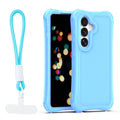 Die elegante blaue Handytasche für das Samsung Galaxy S24 und S25 bietet nicht nur optimalen Schutz, sondern verleiht deinem Smartphone auch einen modernen Look. Mit praktischem Aufhänger für zusätzlichen Komfort ist sie der ideale Begleiter für jeden Tag.