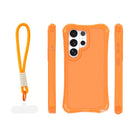Stylische Handytasche für das Samsung Galaxy S26 Ultra in leuchtendem Orange. Schützendes Design kombiniert mit einem praktischen Trageband, ideal für den Alltag. Perfekt für alle, die ihr Smartphone sicher und trendig verstauen möchten!