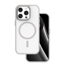 Die graue Schutzhülle für das Apple iPhone 16 Pro bietet einen eleganten Schutz und ein modernes Design. Sie ist nicht nur strapazierfähig, sondern auch mit einer praktischen MagSafe-Funktion ausgestattet, die kabelloses Laden erleichtert. Ideal, um Ihr iPhone stylish und sicher zu verstauen!