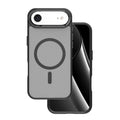 Die elegante schwarze Schutzhülle für das Apple iPhone 17 Air bietet nicht nur Schutz, sondern auch eine stilvolle Optik. Sie ist leicht und passt perfekt, während sie gleichzeitig die Funktionalität des MagSafe-Systems unterstützt. Ein idealer Begleiter für den modernen Alltag!