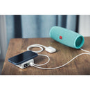 Der Multi Reiselader 6 in 1 - Perfekt für Reisen! Mit 6 Anschlüssen, darunter USB und USB-C, ermöglicht er das gleichzeitige Laden mehrerer Geräte. Integrierte Powerbank mit 8.000 mAh und Quick Charge 3.0 für schnelles Aufladen. Ideal für globale Steckerstandards.