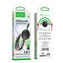 ***Hoco X78 3-in-1 Kabel: Micro, Typ-C, Lightning*** – Laden Sie alle Geräte mit nur einem Kabel! Ideal für unterwegs, robustes Design, 1m Länge. Kaufen Sie jetzt für einfaches Aufladen!