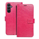 Schützen Sie Ihr Samsung Galaxy A15 5G V2 stilvoll mit dieser eleganten rosa Handytasche. Das detaillierte Blumenmuster verleiht nicht nur einen Hauch von Ästhetik, sondern bietet auch praktischen Schutz für Ihr Smartphone.