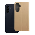 Elegante Handytasche für das Samsung Galaxy A57 in schimmerndem Gold. Bietet optimalen Schutz und verleiht deinem Smartphone einen stilvollen Look. Perfekte Passform und leicht zugängliche Funktionen machen diese Tasche zum idealen Begleiter.