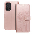 MEZZO Holster für Samsung Galaxy A33 5G: Stilvolles, strapazierfähiges Design mit pressgeprägtem Muster. Praktische Aufbewahrung mit spezialisierten Taschen. Sicher und komfortabel für unterwegs. Ideal für Stil und Funktionalität.