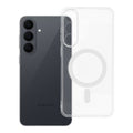 Schütze dein Samsung Galaxy S26 FE/S25 FE stilvoll mit der CLEAR CASE 2 mm MAG COVER. Diese transparente Hülle bietet minimalen Schutz und erhält das elegante Design. Ermöglicht drahtloses Laden, passt perfekt und schützt vor Kratzern. Ideal für dein Smartphone!