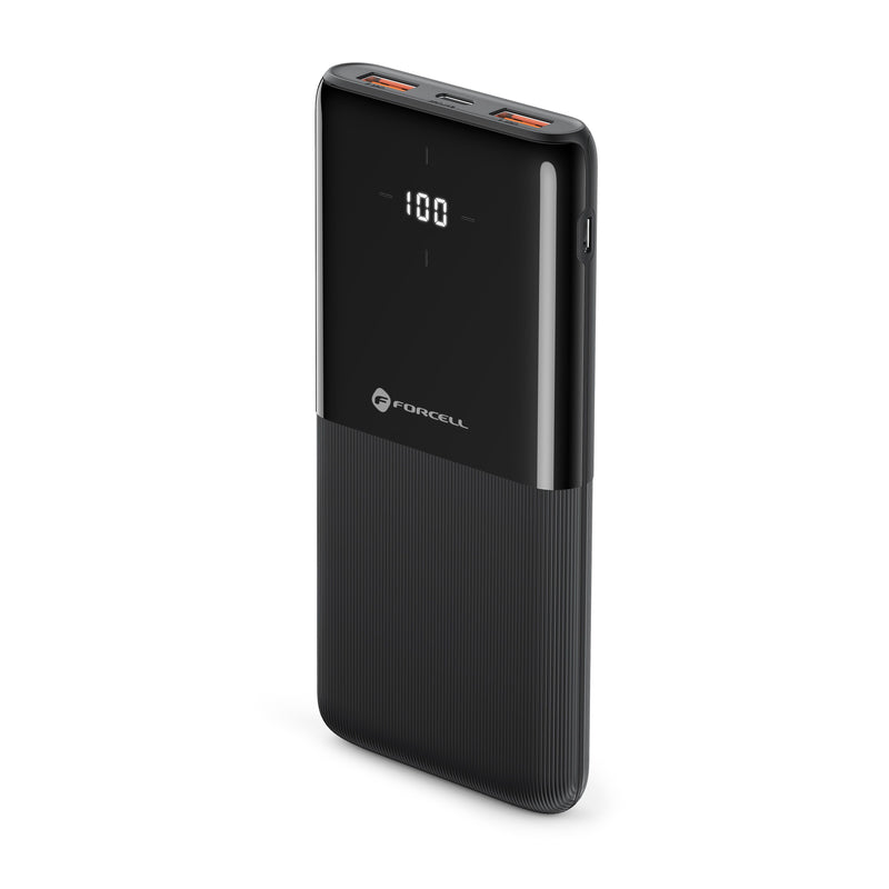 Entdecken Sie die P10k1 Powerbank mit 10.000 mAH & LCD-Anzeige! Perfekt für unterwegs, zeigt es den Ladestatus klar und lädt Ihre Geräte schnell. Ideal für Reisen!