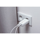 Der FORCELL F-ENERGY GaN TFK-TC-65WPD ist ein kompakter und leistungsstarker Reiseladegerät mit moderner GaN-Technologie. Er bietet zwei USB-C-Anschlüsse und einen USB-A-Anschluss, unterstützt Power Delivery (PD) und Quick Charge 4.0 (QC4.0) für schnelles Laden mit bis zu 65 Watt. Ideal für unterwegs, kompatibel mit vielen Geräten und in einem eleganten Weiß gehalten.