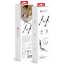 Maximiere Deinen Arbeitskomfort mit der Forcell F-Grip Fold Stand H Pro - die portable, ergonomische Notebook Halterung! Ideal fürs Homeoffice und unterwegs, sorgt dieses leichte, stabil gebaute Accessoire für eine perfekte Haltung. Jetzt entdecken!