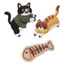 Verleihen Sie Ihren Gegenständen mit unseren selbstklebenden Patches (Set aus 3) einen individuellen Look! Ideal für Handyhüllen, Laptops und Rucksäcke. Einfach abziehen, aufkleben und kreativ gestalten. Perfekt für DIY-Projekte oder als Geschenk!