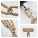 Entdecken Sie das **Etteri Telefonband** – Ihr idealer Begleiter für Sicherheit und Komfort! Verstellbar von 70 bis 150 cm, perfekt für Sport, Einkaufen oder Büro. Strapazierfähiges Polyester und robuste Metallbeschläge schützen Ihr Smartphone. Flexibel, sicher und praktisch!