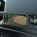 Der HOCO Auto-Kopfstützenhalter bietet eine stabile und zugängliche Befestigung für Geräte, ideal für Unterhaltung auf der Rückbank während der Fahrt.