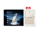 Die Forcell F-Energy SuperSlim F5K8 Powerbank bietet eine schlanke und elegante Lösung mit 5000 mAh Kapazität. Sie ist kompatibel mit MagSafe und ermöglicht schnelles Laden durch QC4.0 und PD3.0. Mit einer Leistung von bis zu 15W ist sie ideal für iPhone, AirPods und Apple Watch. Die Titanium Sand-Farbe verleiht ihr einen modernen Look.