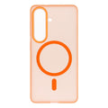 Entdecken Sie das GO ORANGE MagSafe-kompatible Case für das Samsung Galaxy S26! Perfekt für stylischen Schutz und Funktionalität. Setzen Sie ein modisches Statement mit dem eleganten Design in Cosmic Orange. Ideal für den Alltag!