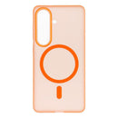 Entdecken Sie das GO ORANGE MagSafe-kompatible Case für das Samsung Galaxy S26! Perfekt für stylischen Schutz und Funktionalität. Setzen Sie ein modisches Statement mit dem eleganten Design in Cosmic Orange. Ideal für den Alltag!