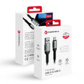 USB Typ-A zu Typ-C Kabel (1,2m, 66W): Schnelles Aufladen & sicher! Ideal für Laptops & Smartphones. Robustes Nylon, Aluminiumschale, Quick Charge 3.0, CE & RoHS zertifiziert. Jetzt kaufen!