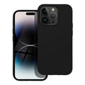 Eleganz trifft auf Schutz: Die schwarze Schutzhülle für das Apple iPhone 14 Pro umschließt das Smartphone nahtlos und bietet zuverlässigen Schutz vor Stößen und Kratzern, ohne dabei auf Stil zu verzichten.